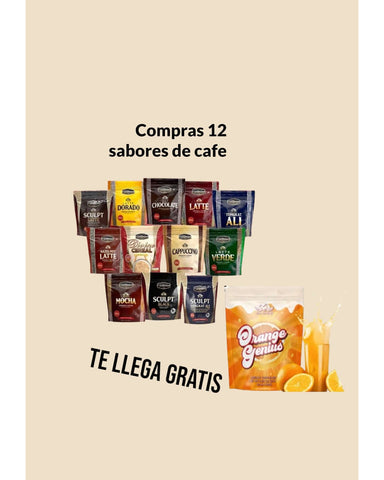 12-Coffee Combo + Free Orange Genius